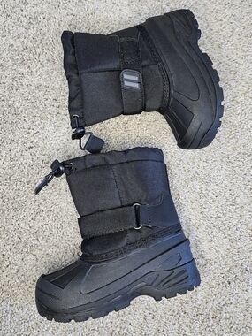 MORENDL Kids' Snow Boots Insulated Waterproof Fur Lined Warm Anti-Slip